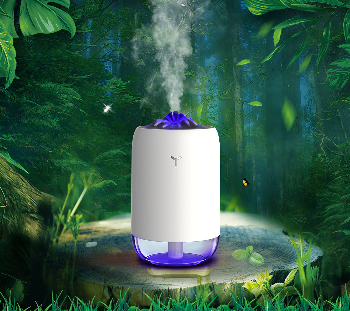 Magic Flame Humidifier Home Car Atomizer Mini Aroma Diffuser Desktop Home Office Supplies