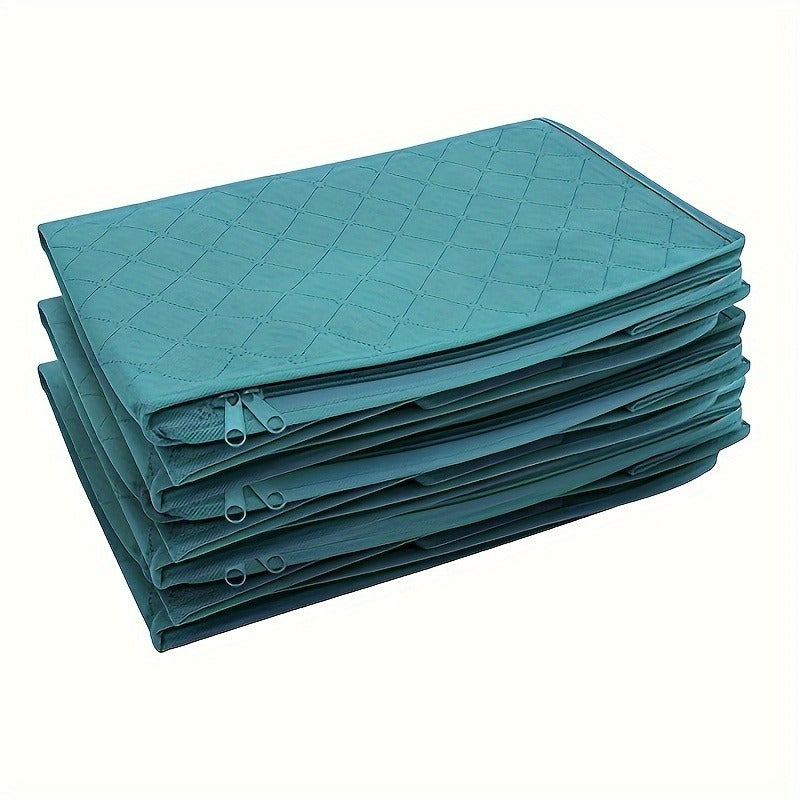 2 Pieces Of Large-capacity Non-woven Clothing Quilt Storage Bags