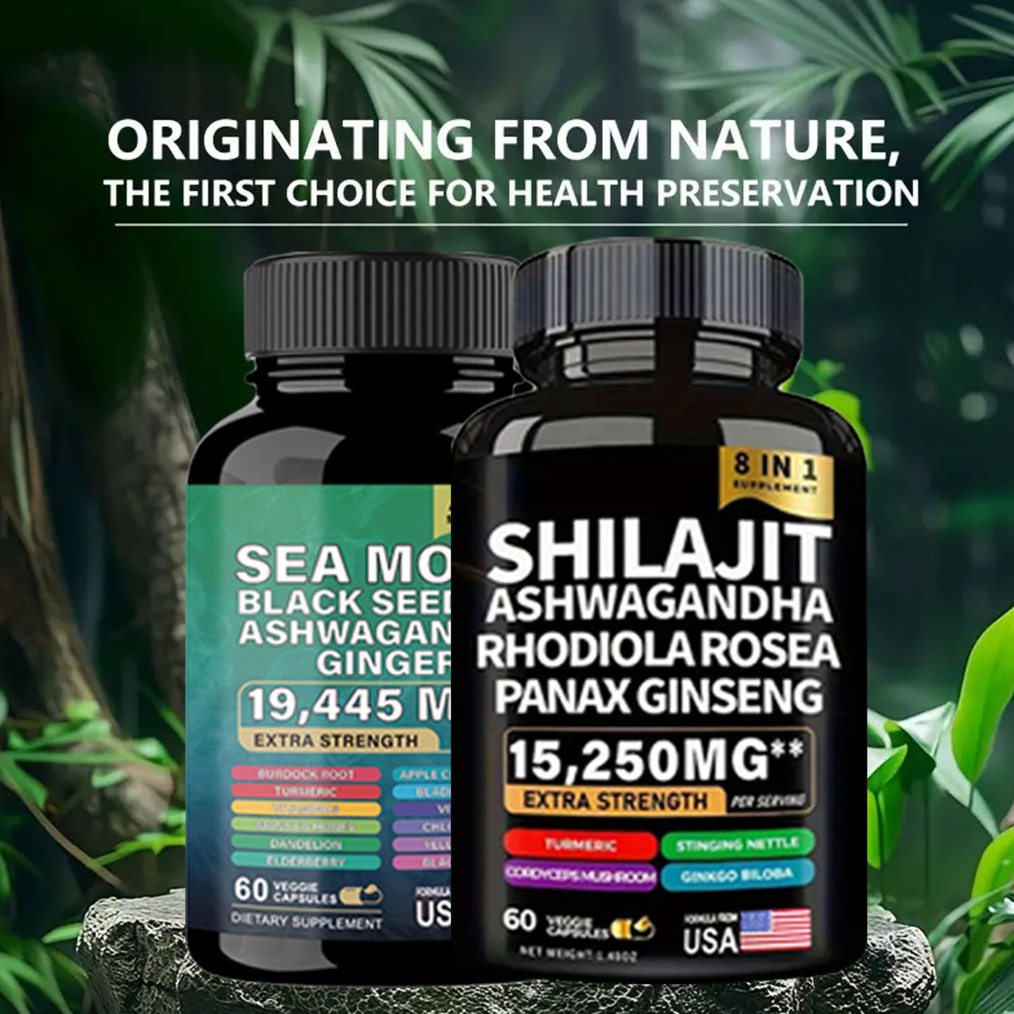 Sea Moss Shilajit Bundle