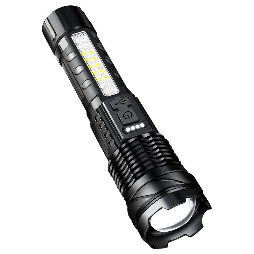 Super Bright 30W 14LED Flashlight White Laser Tactical Torch Lamp For Camping