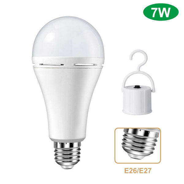 R70 LED Fast Charging Built-in Battery Bulb With Hook, Not Available For Weekend Shipping