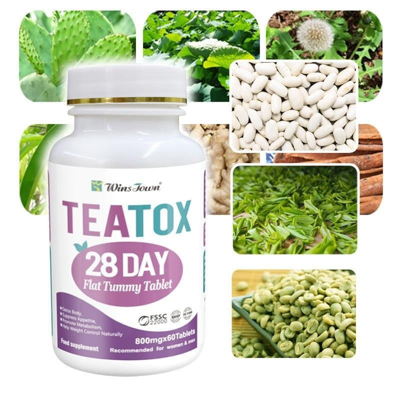 Tablet Comprehensive 28 Days Slim Fit Detox Fat Burn