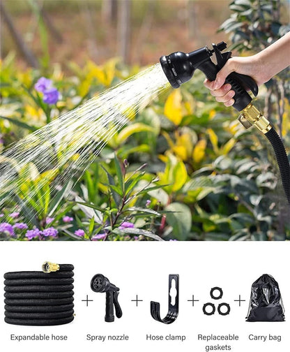 Retractable Garden Water Hose Set 100 In - 1 Pack