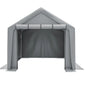 8x8 Ft Garden Shed Heavy Duty Outdoor Portable Garage Ventilated Car Canopy Carports