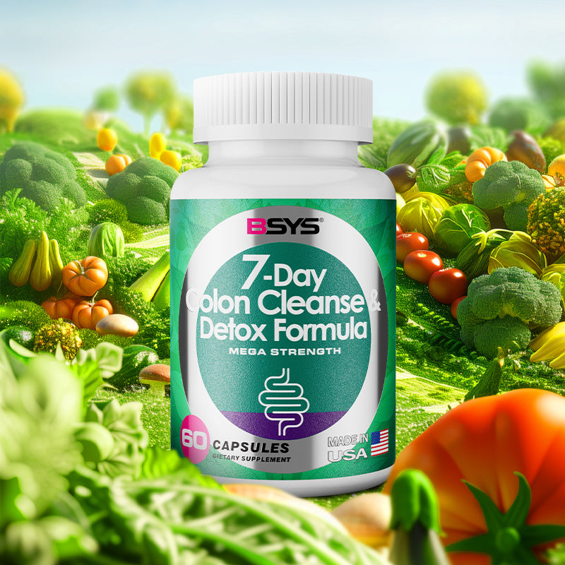 BSYS 7 Day Colon Cleanse & Detox Formula 60's