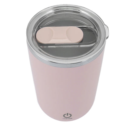 USB Electric Mixing Cup 350ml Leak Proof Automatic Stirring Cup Self Stirring Coffee Mug Pink