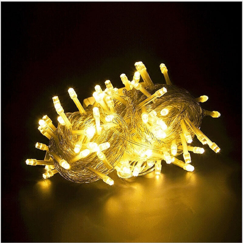 USB Char-Battery 40LED Christmas Tree Fairy String Party Lights Lamp Xmas Waterp