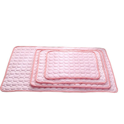 Pet Dog Cat Ice Silk Cold Nest Pad For Cooling In Summer