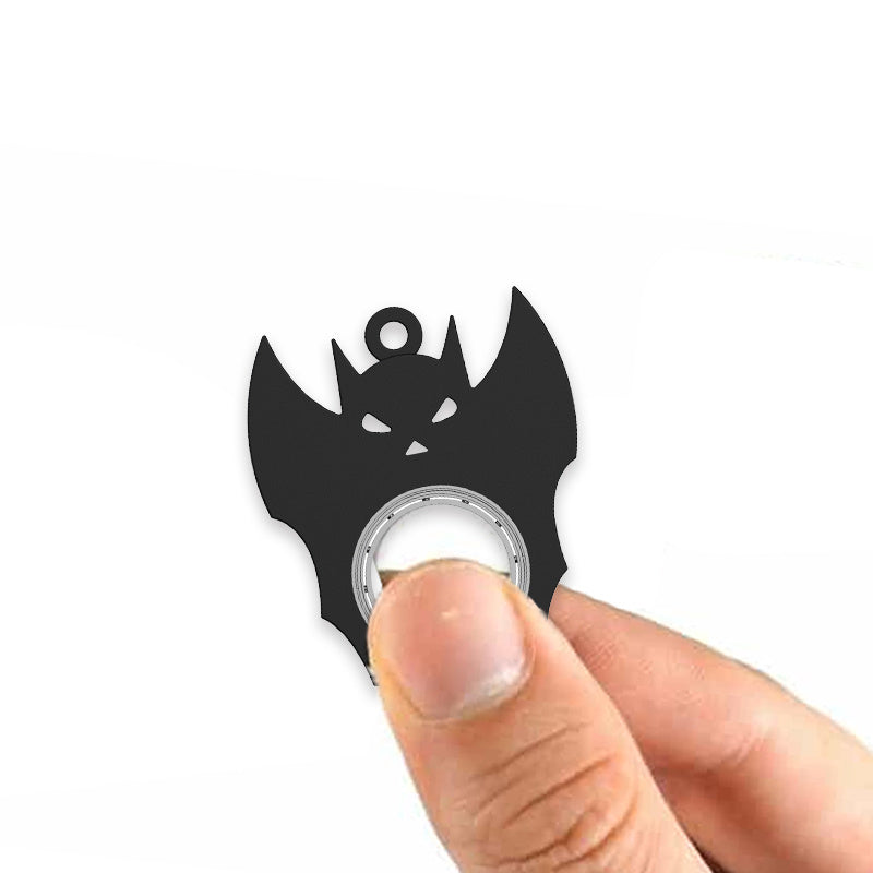 Kreatywna zabawka Fidget Spinner na Halloween, nietoperz, demon, duch, brelok, ręczny spinner, zabawka antylękowa, łagodząca stres, otwieracz do butelek, zabawka dla dzieci