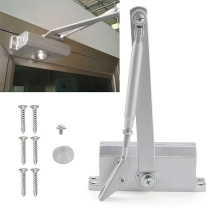 25-45KG Heavy Duty FIRE RATED Overhead Door Closer Opener Softs Close Adjustable