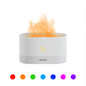 2022 Best Selling USB Ultrasonic Flame Humidifier Led RGB Colorful Essential Oil Fire Flame Aroma Diffuser