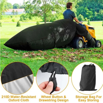 Lawn Tractor Leaf Bag 54 Cubic Feet Standard Garden Waste  Bag With 112in Opening