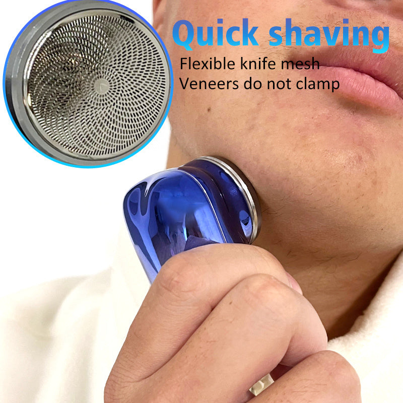 Mini Portable Face Cordless Shavers Rechargeable USB Electric Shaver Wet & Dry Painless Small Size Machine Shaving For Men