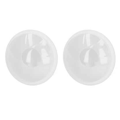 2 Pcs Breast Milk Collector Wearable Reusable Food Grade Silicone Nursing Cups Good Ventilation Breast Shell