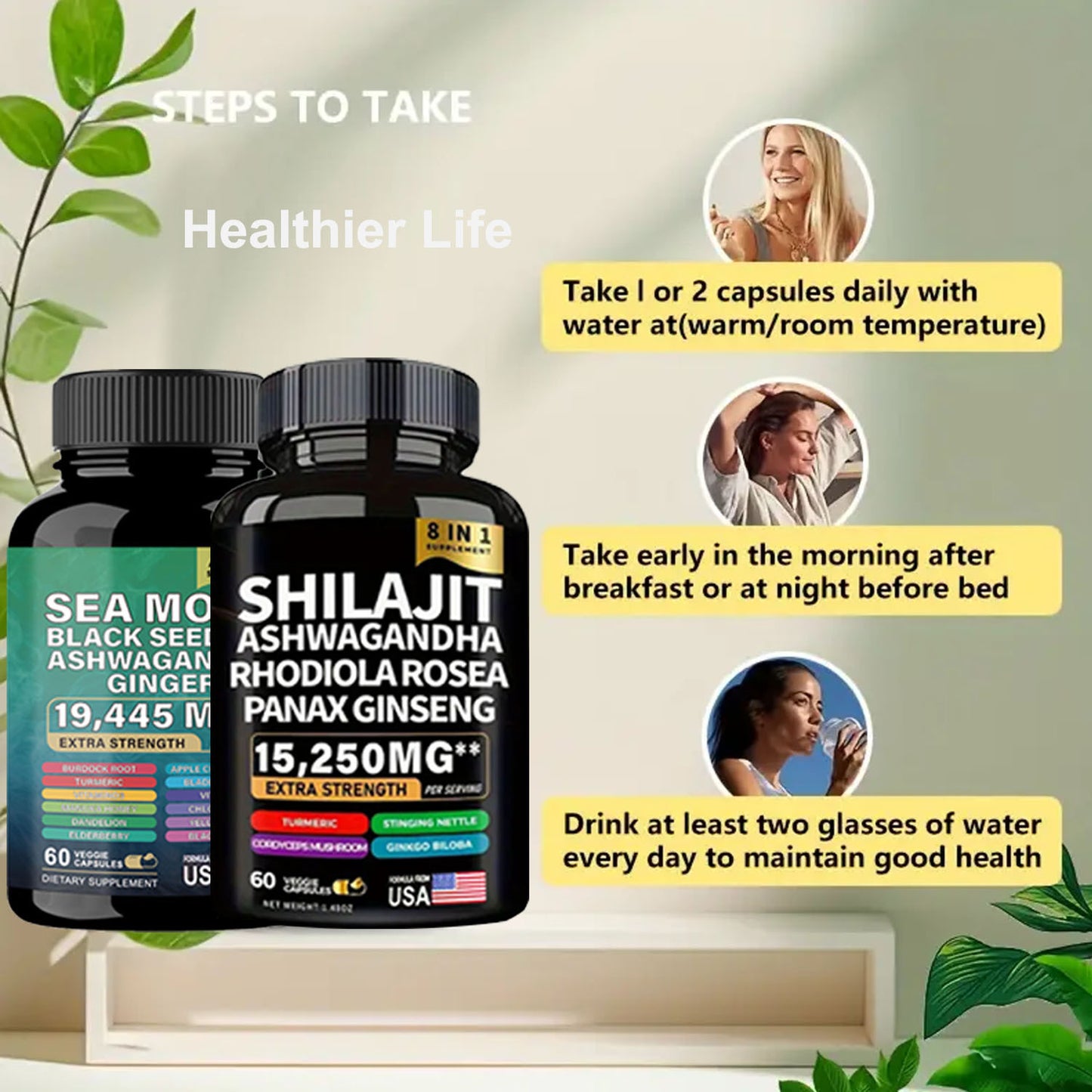 Sea Moss Shilajit Bundle