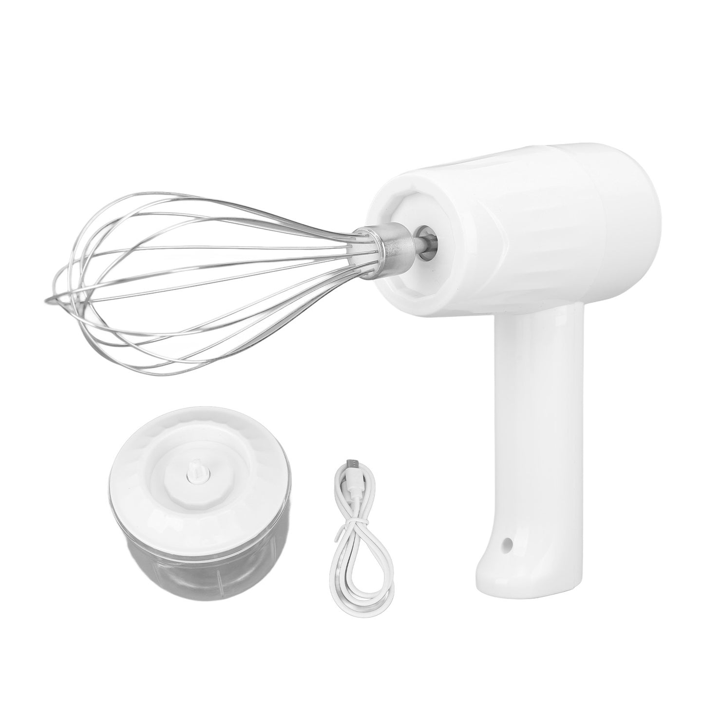 Electric Hand Mixer 3 Gear Egg Whipping Cream Beater Handheld Electric Mixer with Chopper for Home