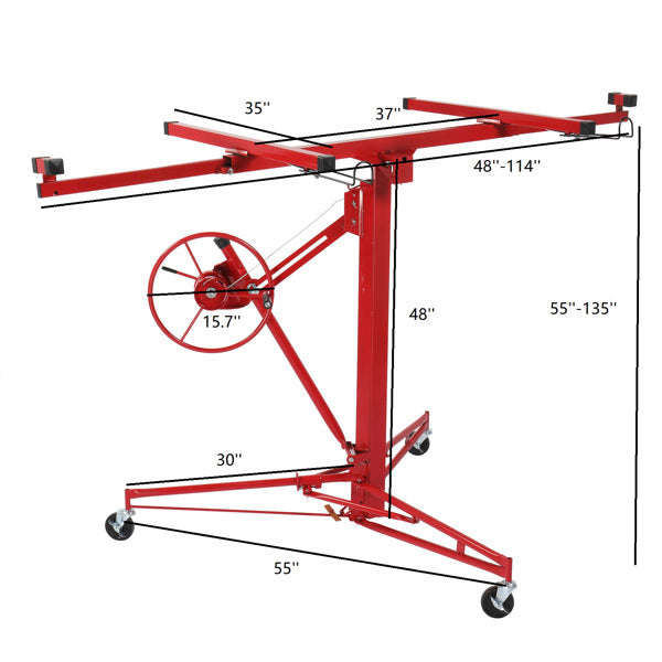 Iron Liftable 11ft Lift Red