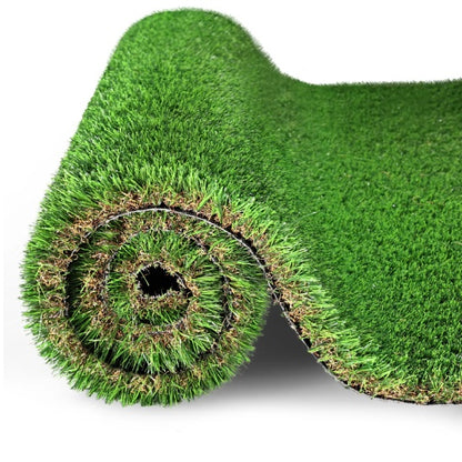 Thick Realistic Fake Grass Roll Decor Patio Balcony Garden Lawn