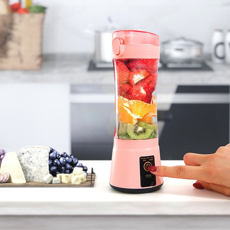 Portable Electric Fruit Juicer Wireless USB Rechargeable Mini Mixer Multifunction Summer Smoothie Blender Machine Kitchen Supplies