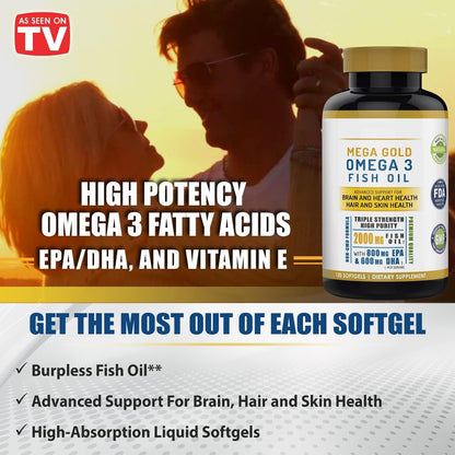 Fish Oil And Vitamin E Softcapsules