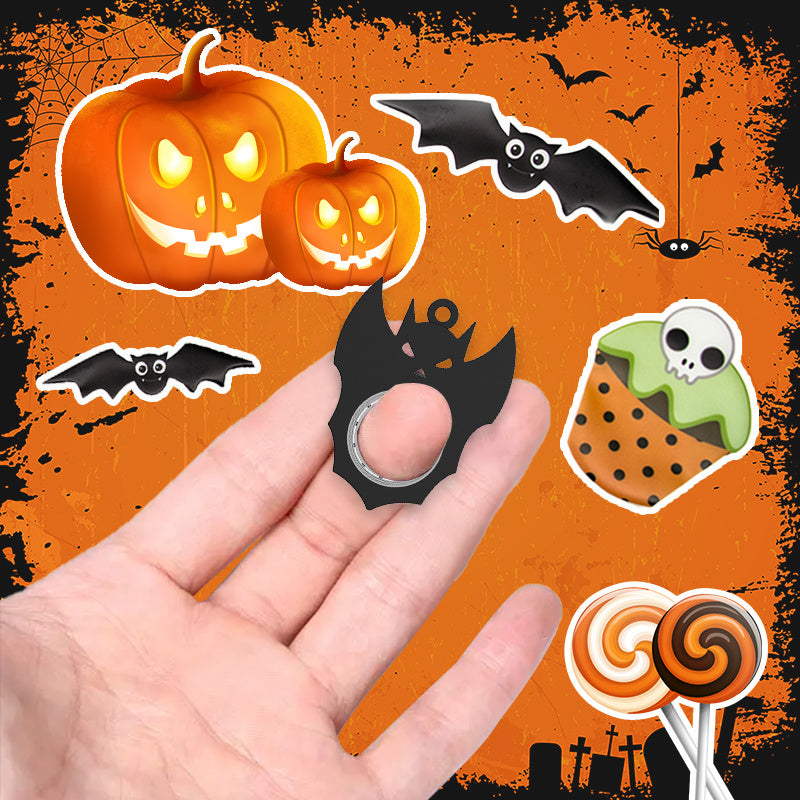 Kreatywna zabawka Fidget Spinner na Halloween, nietoperz, demon, duch, brelok, ręczny spinner, zabawka antylękowa, łagodząca stres, otwieracz do butelek, zabawka dla dzieci