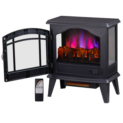 ZOKOP SF506-20B 120V 1400 20 Inches Fireplace Black