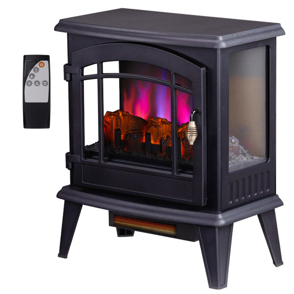 ZOKOP SF506-20B 120V 1400 20 Inches Fireplace Black