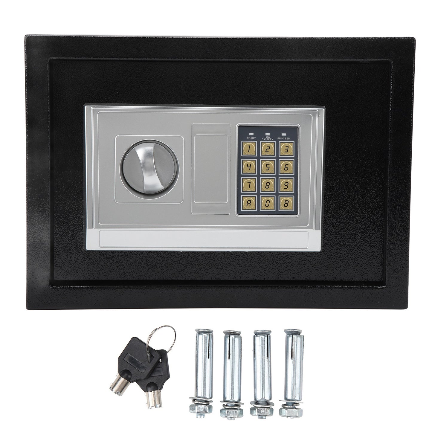 Digital Safe Box Password and Key Unlocking Electronic Safe Case Multifunctional Home Security Cabinet