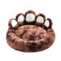 Cute Dog Bear Paw Shape Dog Bed, Dog Beds & Furniture For Small And Medium Dogs, Cozy Plush Cute Cat Beds For Indoor Cats