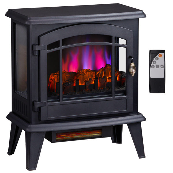 ZOKOP SF506-20B 120V 1400 20 Inches Fireplace Black