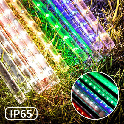 Meteor Shower Waterproof Star Falling Rain Drop Durable LED XMAS String Lights