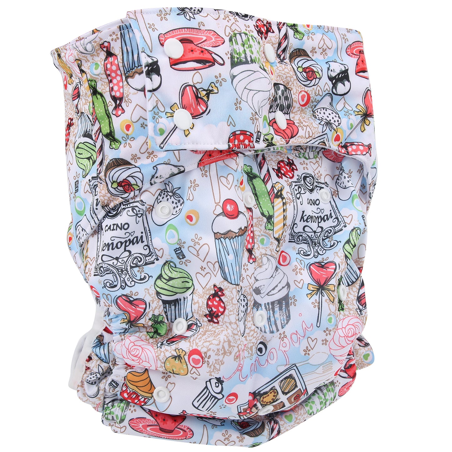 Adult Cloth Diapers LeakFree Reusable Pocket Nappies for Elderly Disabled Incontinence People(A52 )