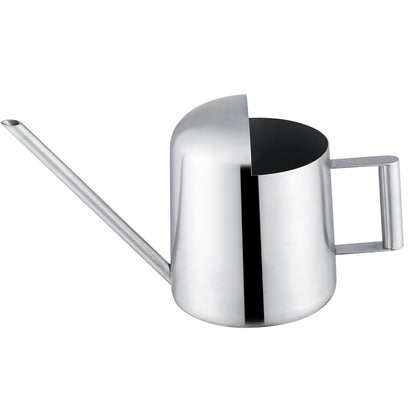 Stainless Steel Watering Can Garden Plant Flower Long Mouth Sprinkling Pot (300mL)