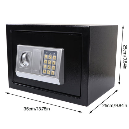 Digital Safe Box Password and Key Unlocking Electronic Safe Case Multifunctional Home Security Cabinet