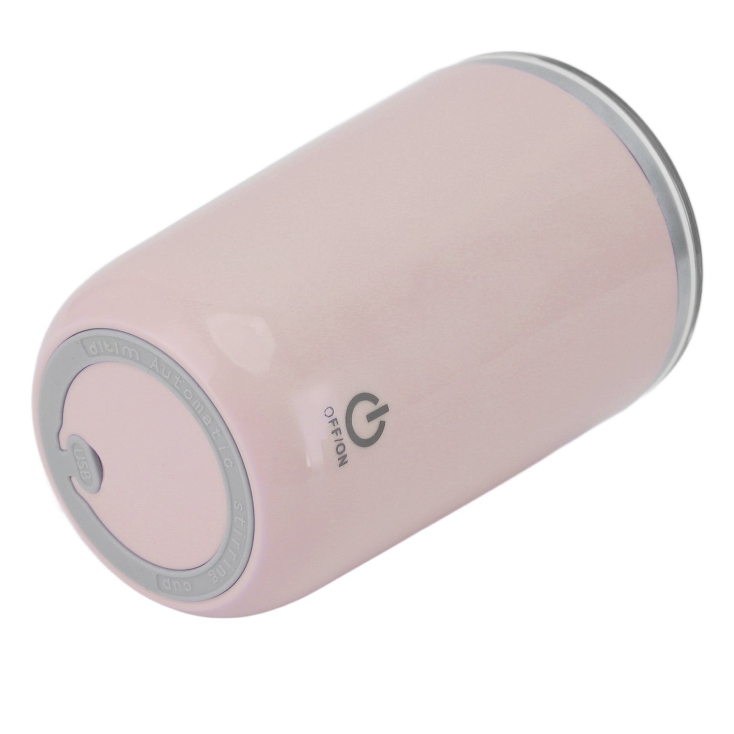 USB Electric Mixing Cup 350ml Leak Proof Automatic Stirring Cup Self Stirring Coffee Mug Pink