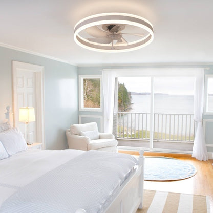 Ceiling Fan With Lighted Dimmable LEDs