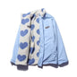 Love Lamb Fleece-lined Warm Reversible Cotton-padded Coat