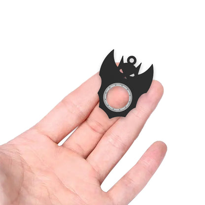 Halloween Creative Fidget Spinner Toy Bat Demon Ghost Keychain Hand Spinner Anti-Anxiety Toy Relieves Stress Bottle Opener Kids Toy