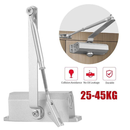 25-45KG Heavy Duty FIRE RATED Overhead Door Closer Opener Softs Close Adjustable