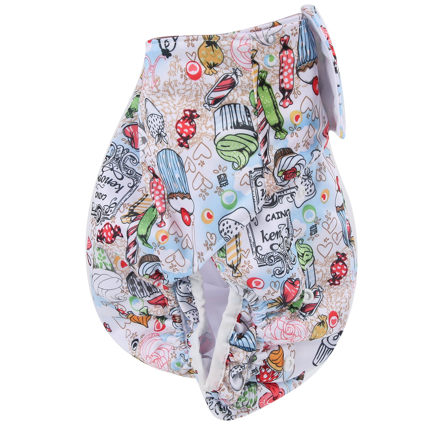 Adult Cloth Diapers LeakFree Reusable Pocket Nappies for Elderly Disabled Incontinence People(A52 )