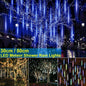 Meteor Shower Waterproof Star Falling Rain Drop Durable LED XMAS String Lights