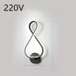 led wall lamp nordic minimalist bedroom bedside lamp