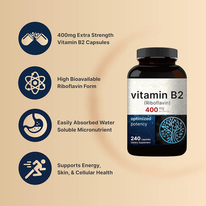 Vitamin B2 Capsule 60 Capsules