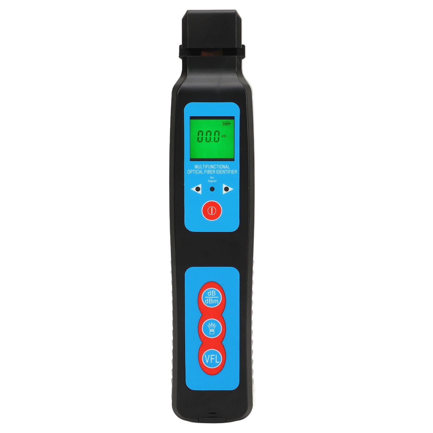 Optical Fiber Identifier 800‑1700nm VFL Red Light Source 10km Range 270Hz 1KHz 2KHz Optic Fiber Tester