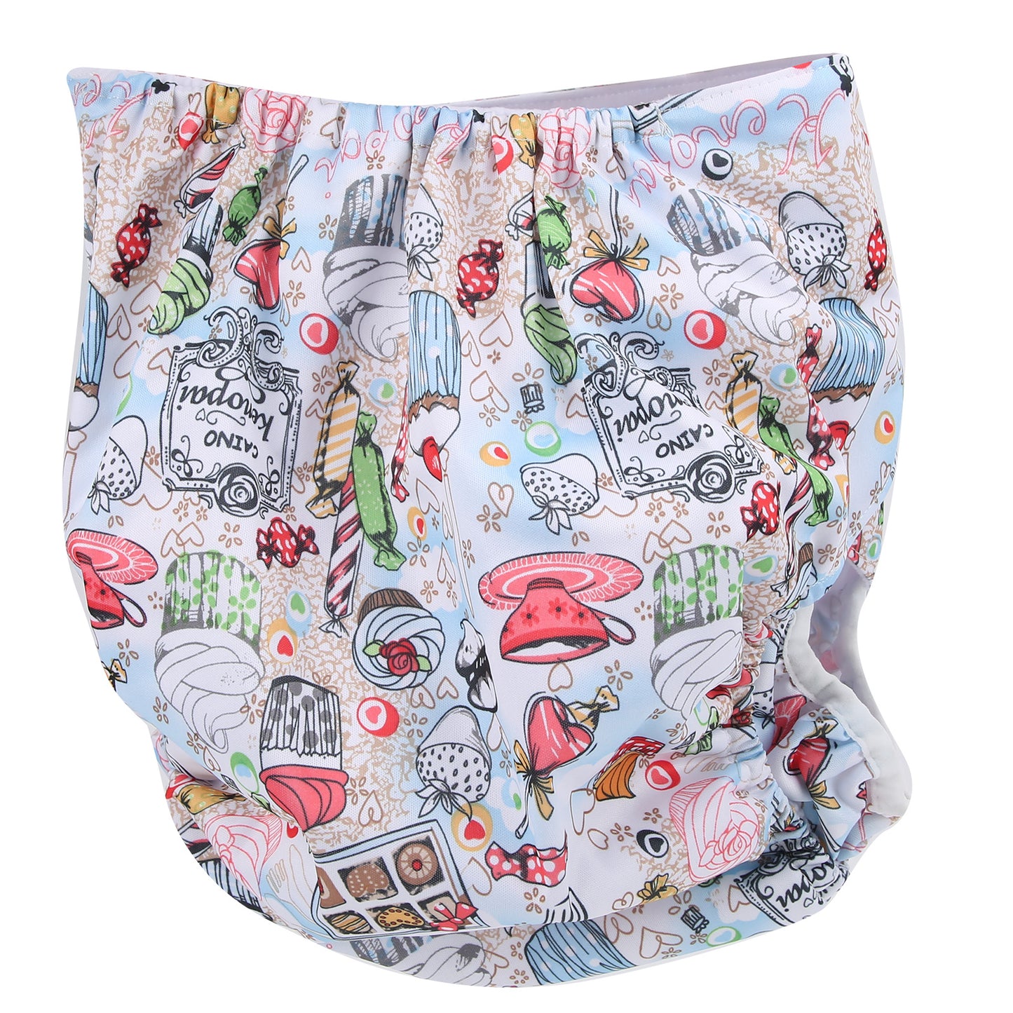 Adult Cloth Diapers LeakFree Reusable Pocket Nappies for Elderly Disabled Incontinence People(A52 )